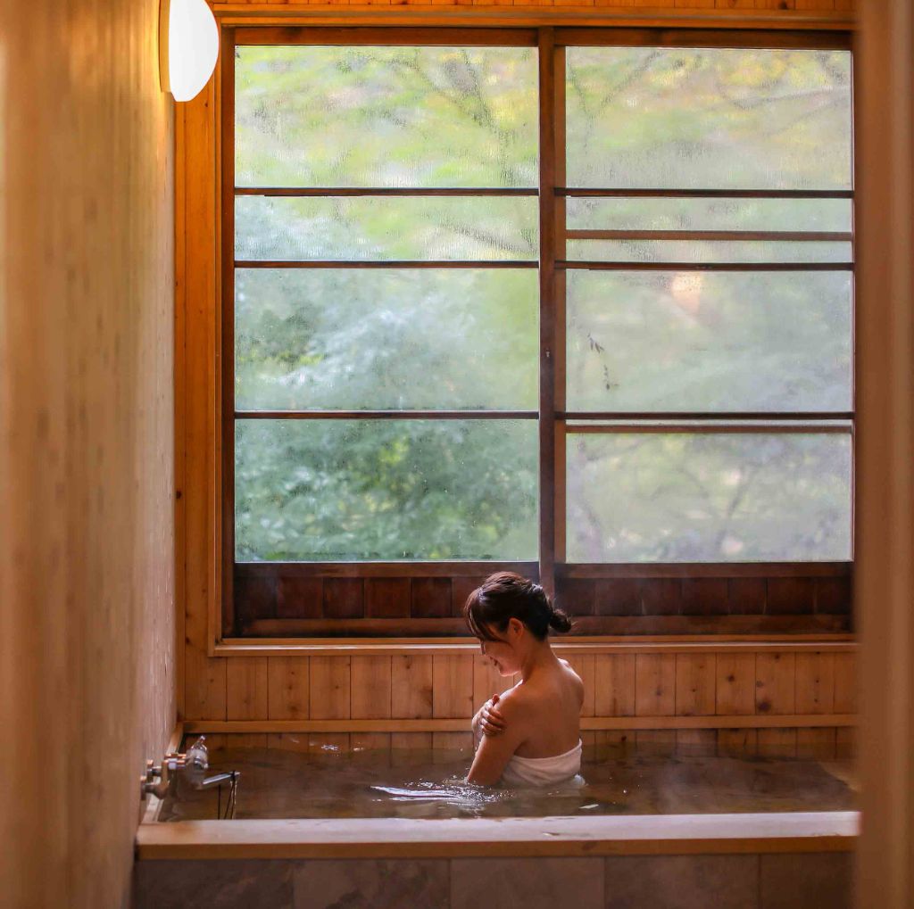 千歳楼の貸切薬湯風呂