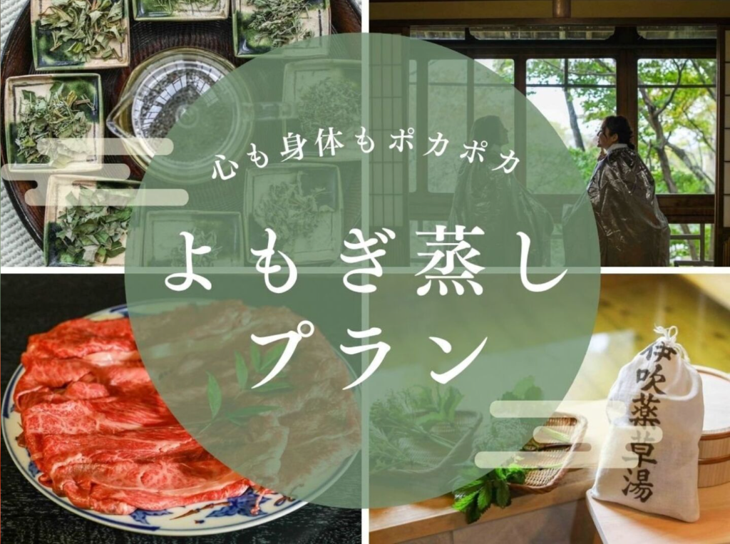 よもぎ蒸し体験プラン